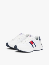 Tommy Hilfiger damksie FLAG LOW CUT LACE-UP SNEAKERS T3X9-33877-1695X336-X336 WHITE/BLUE