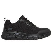 Sechers męskie buty wodoodporne BOBS B FLEX RAIN EDGE 118111/BBK BLACK