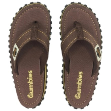 Gumbies męskie japonki ISLANDER FLIP-FLOPS UNISEX CLASSIC BROWN