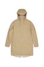 Rains unisex rain jacket LONG JACKET 12020 24 SAND