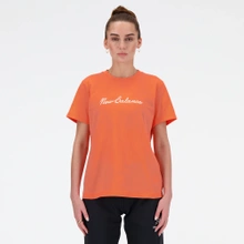 New Balance Damen S/S SCRIPT TEE GFR WT41909GFR T-shirt