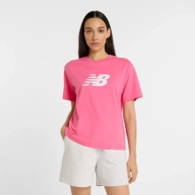 New Balance damska koszulka SPORT JERSEY RELAXED LOGO DAB WT43583DAB
