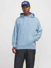 Jack&Jones Herren Kapuzenpullover JJESTAR BASIC SWEAT HOOD NOOS 12257852 CHAMBRAY BLUE