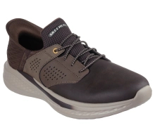 Skechers męskie sneakersy SLADE-MACKLIN 210890 CHOC