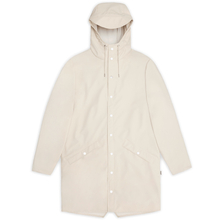 Rains długa kurtka unisex LONG JACKET W3 12020 26 DUNE