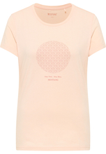 Mustang damska koszulka t-shirt Alexia C CHESTPRINT 1013383 7262