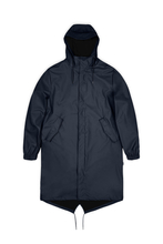 Rains płaszcz przeciwdeszczowy unisex FISHTAIL PARKA W3 18140 47 NAVY