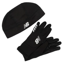 New Balance cap + gloves YOUTH ONYX HIGH SPEED SET BK LAO23149BK