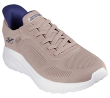 Skechers Herren-Sportschuhe Slip-Ins: BOBS Sport Squad Chaos - Solid Step 118312-TPE