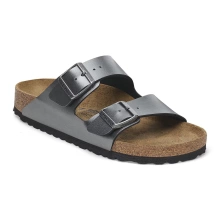 Birkenstock Unisex-Sandalen Arizona BS 1029224 METALLIC BLACK (schmale Weite)