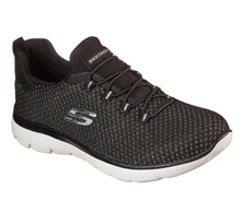 Skechers women's sneaker shoes Summits - Bright Bezel 149204/BKSL - black