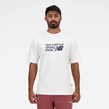 New Balance męska koszulka t-shirt S/S BRAND T-SH WT MT41524WT