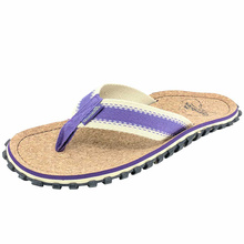 Gumbies - women's CORKER flip flops - PURPLE