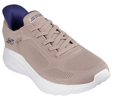 Skechers męskie buty sportowe Slip-ins: BOBS Sport Squad Chaos - Solid Step 118312-TPE