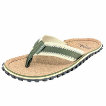 Gumbies - unisex CORKER flip flops - KHAKI