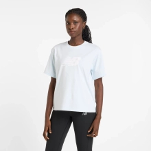 New Balance damska koszulka SPORT JERSEY RELAXED LOGO IB WT43583IB