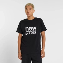 New Balance męska koszulka SPORT GRAPHIC T-SHIRT BK MT51940BK